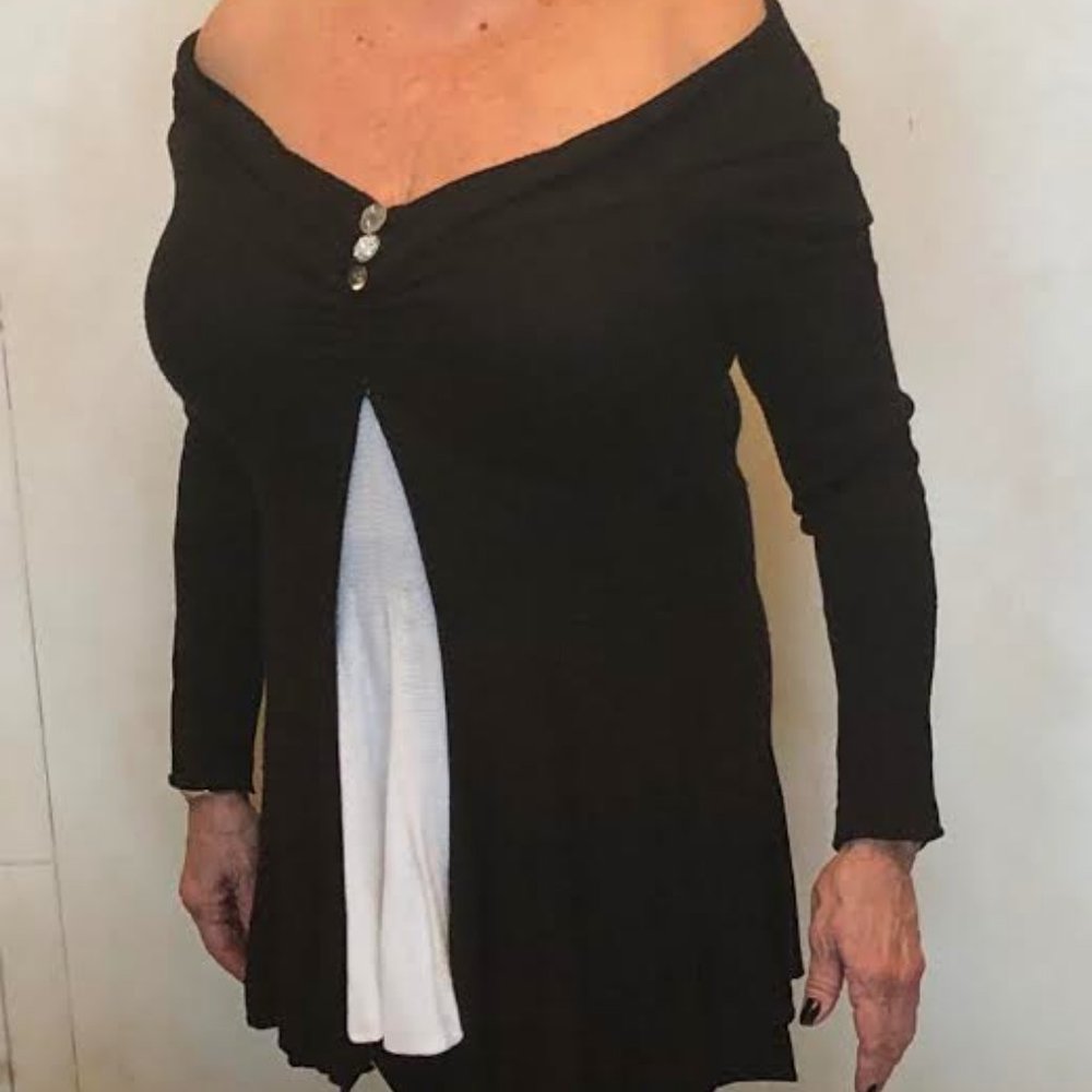 Off the Shoulder Handknit